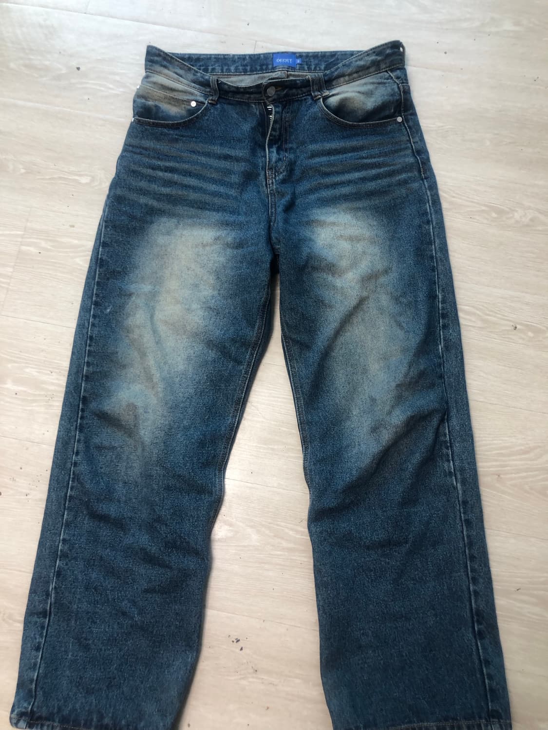 데케트 중청바지 32 사이즈 상품이미지1