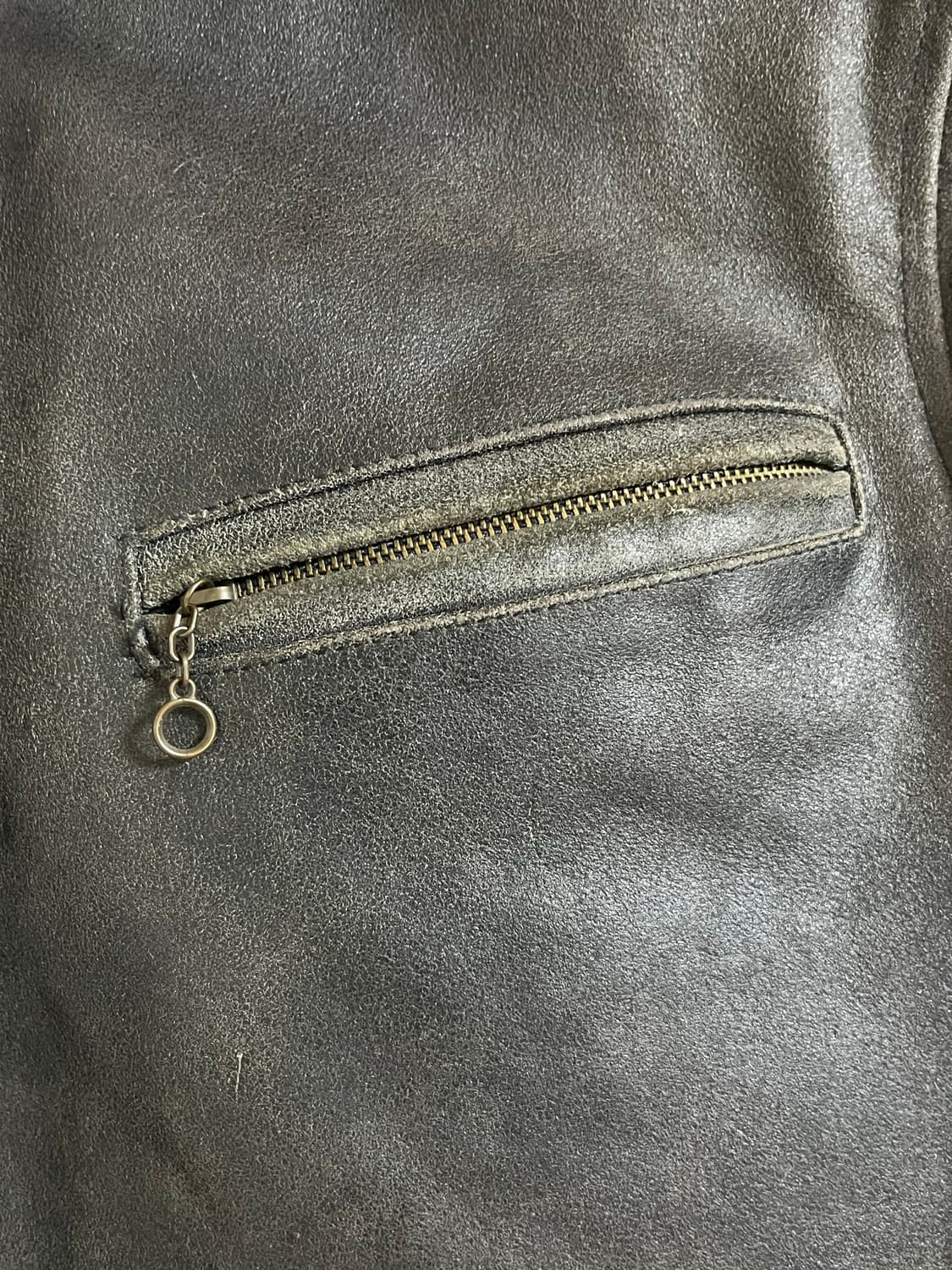 90s 제이크루 레더자켓 (뉴스보이) 상품이미지4