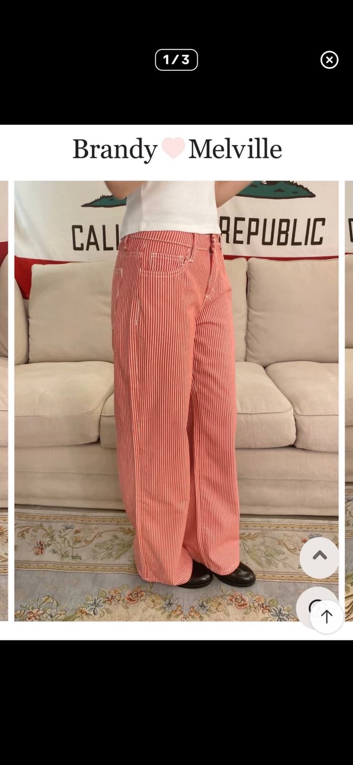 브렌드 멜빌 스트라이프 팬츠 상품이미지2