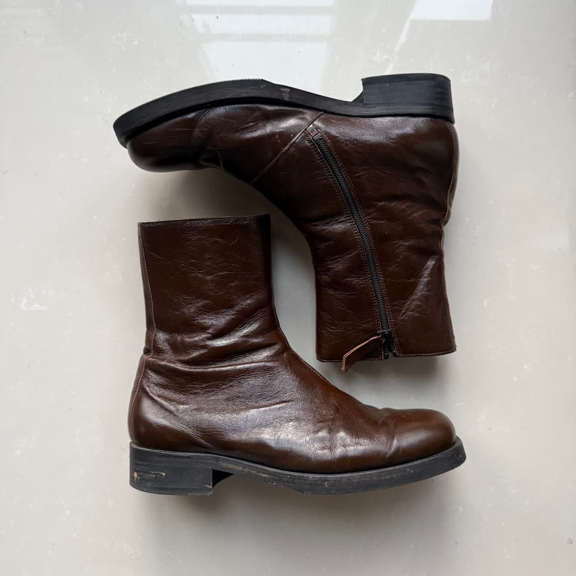 [43] 아워레가시 카미온 부츠 올리브 상품이미지4