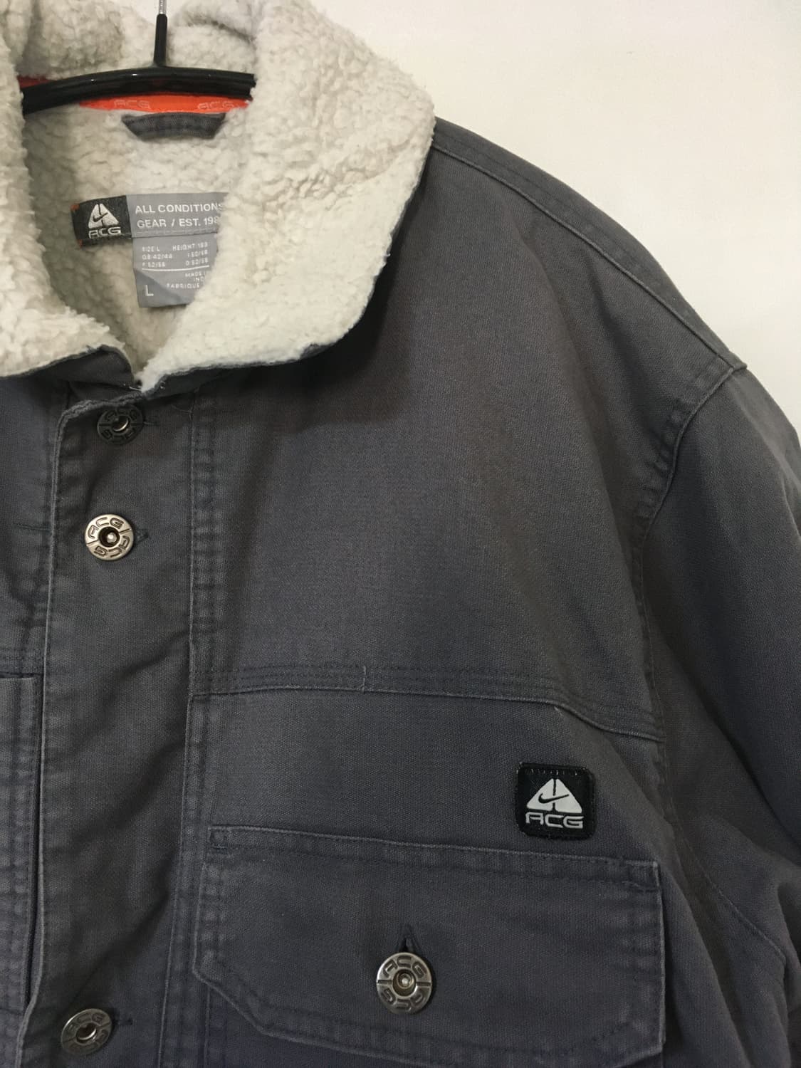 빈티지 나이키 ACG 페이드 셰르파 자켓 상품이미지5