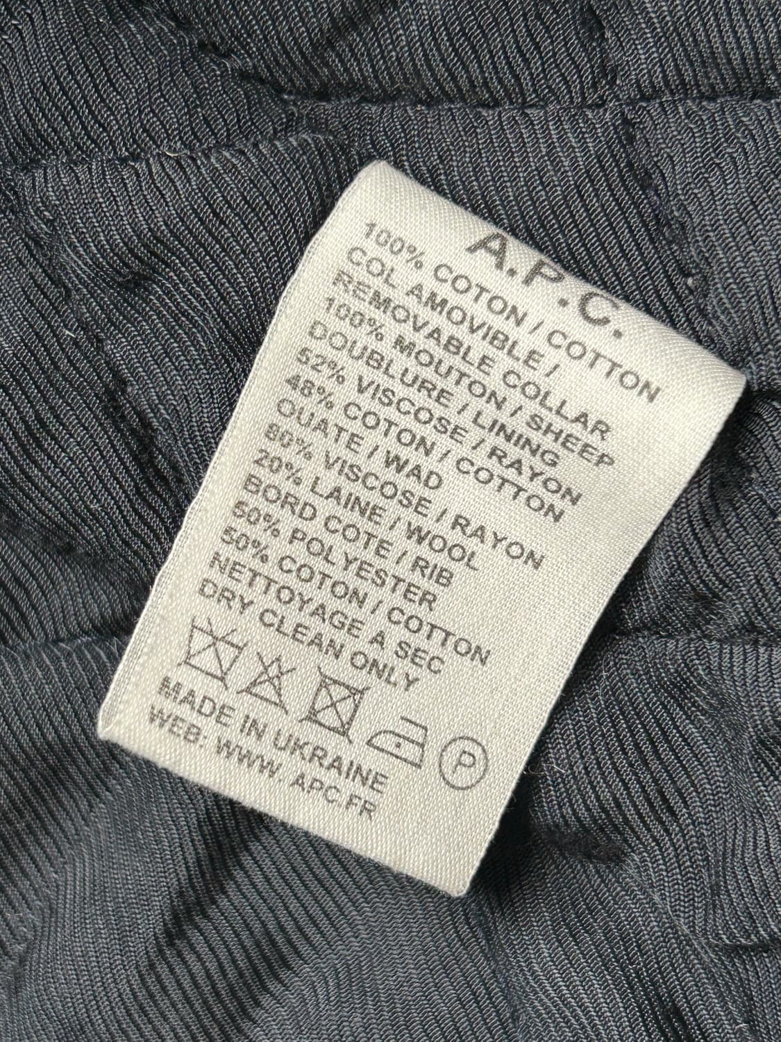A.P.C 아페쎄 코튼 자켓 상품이미지7
