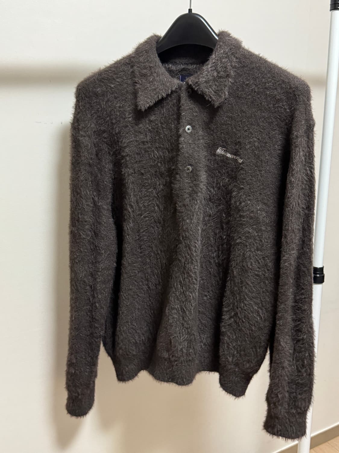 디스이즈네버댓 폴로 니트 티셔츠 TN243KKNPK08 상품이미지3