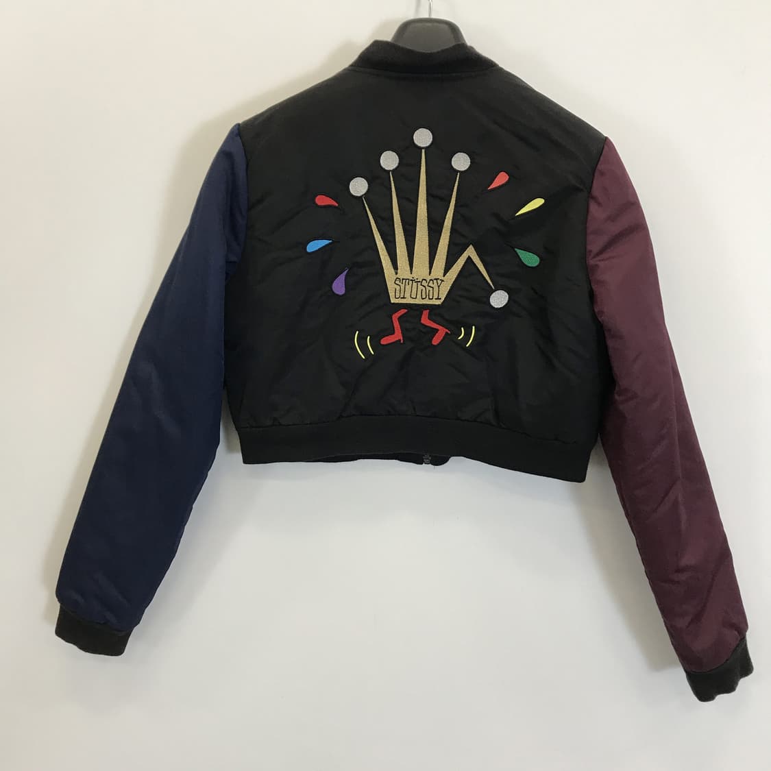 스투시 STUSSY 크라운 크롭 봄버자켓 [여성M] 상품이미지3