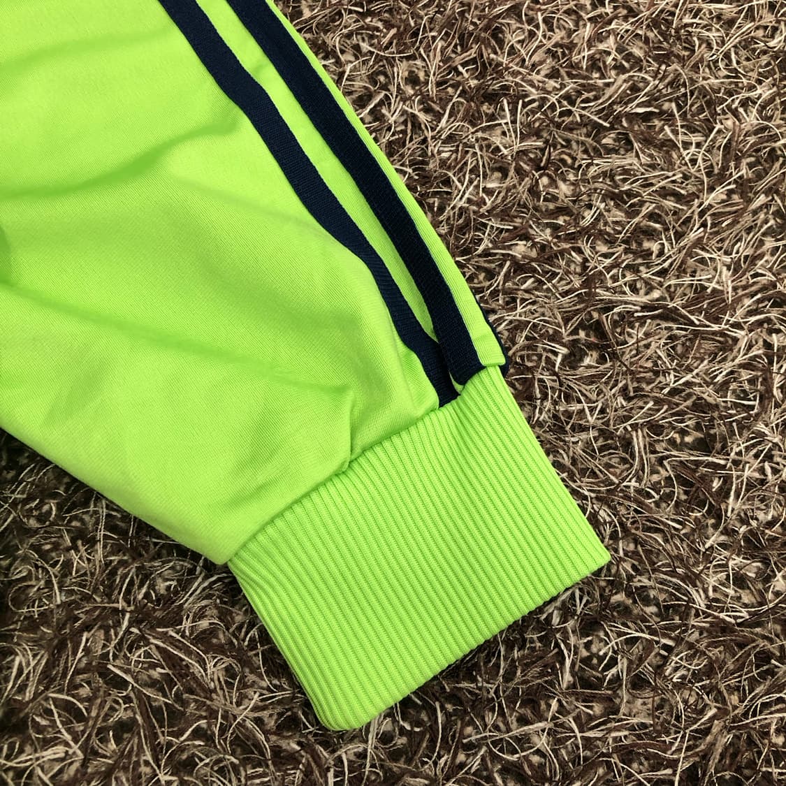 아디다스 80s 네온 파이어버드 형광 져지 트랙탑 희귀져지 상품이미지3