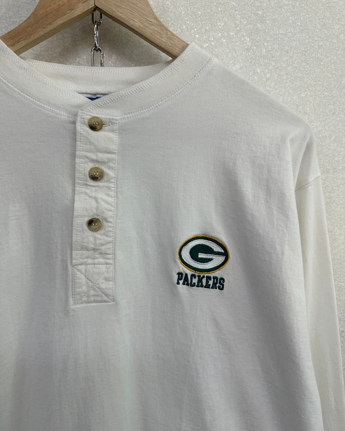 (L)LOGO7 헨리넥 긴팔-M2118 상품이미지2