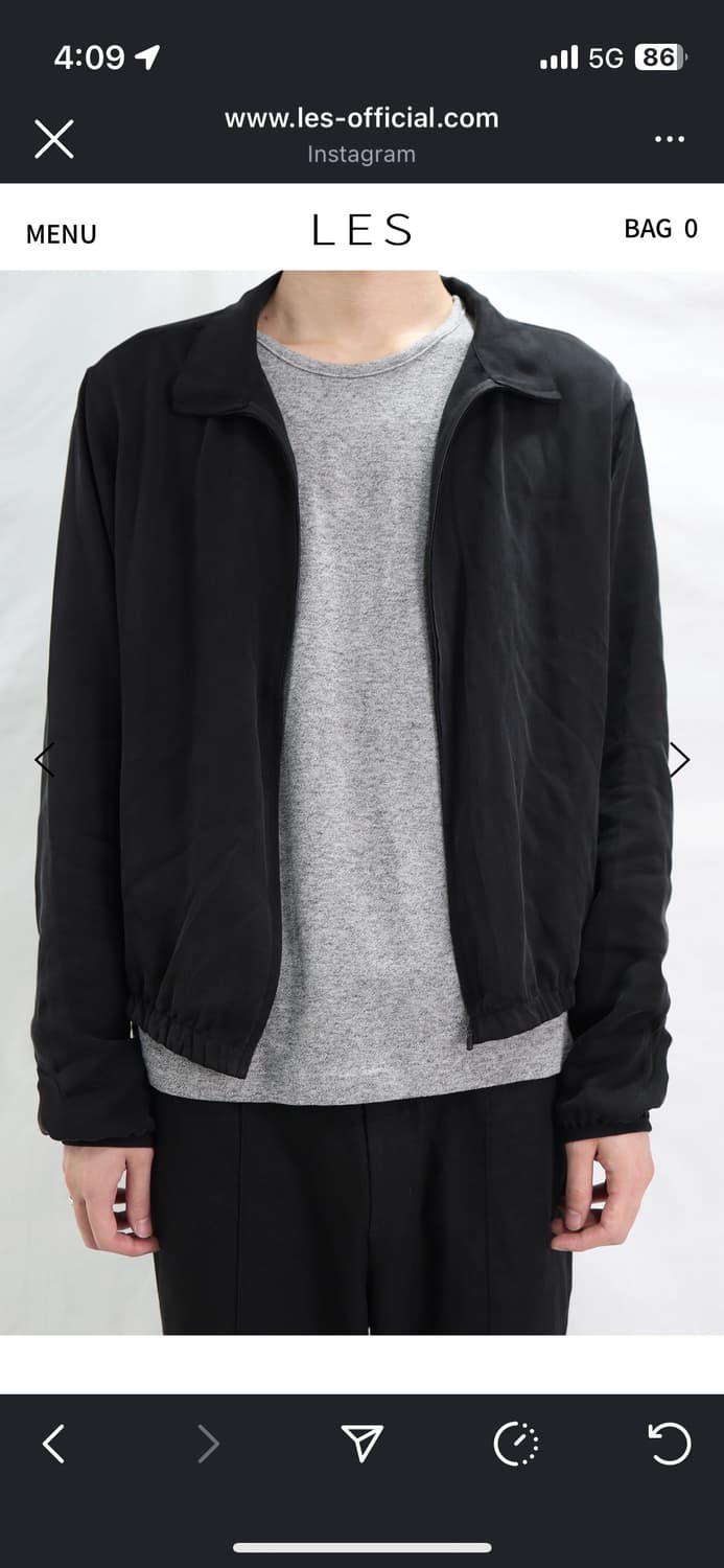 Les 큐프라 집업 상품이미지1