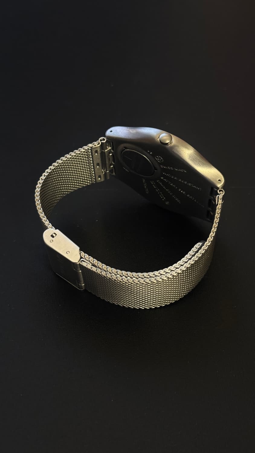 스와치 겟팅 메쉬 42mm 쿼츠 실버 상품이미지4