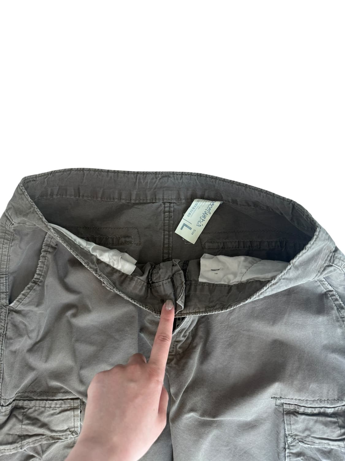 빈티지 카키 브라운 카고팬츠 상품이미지6