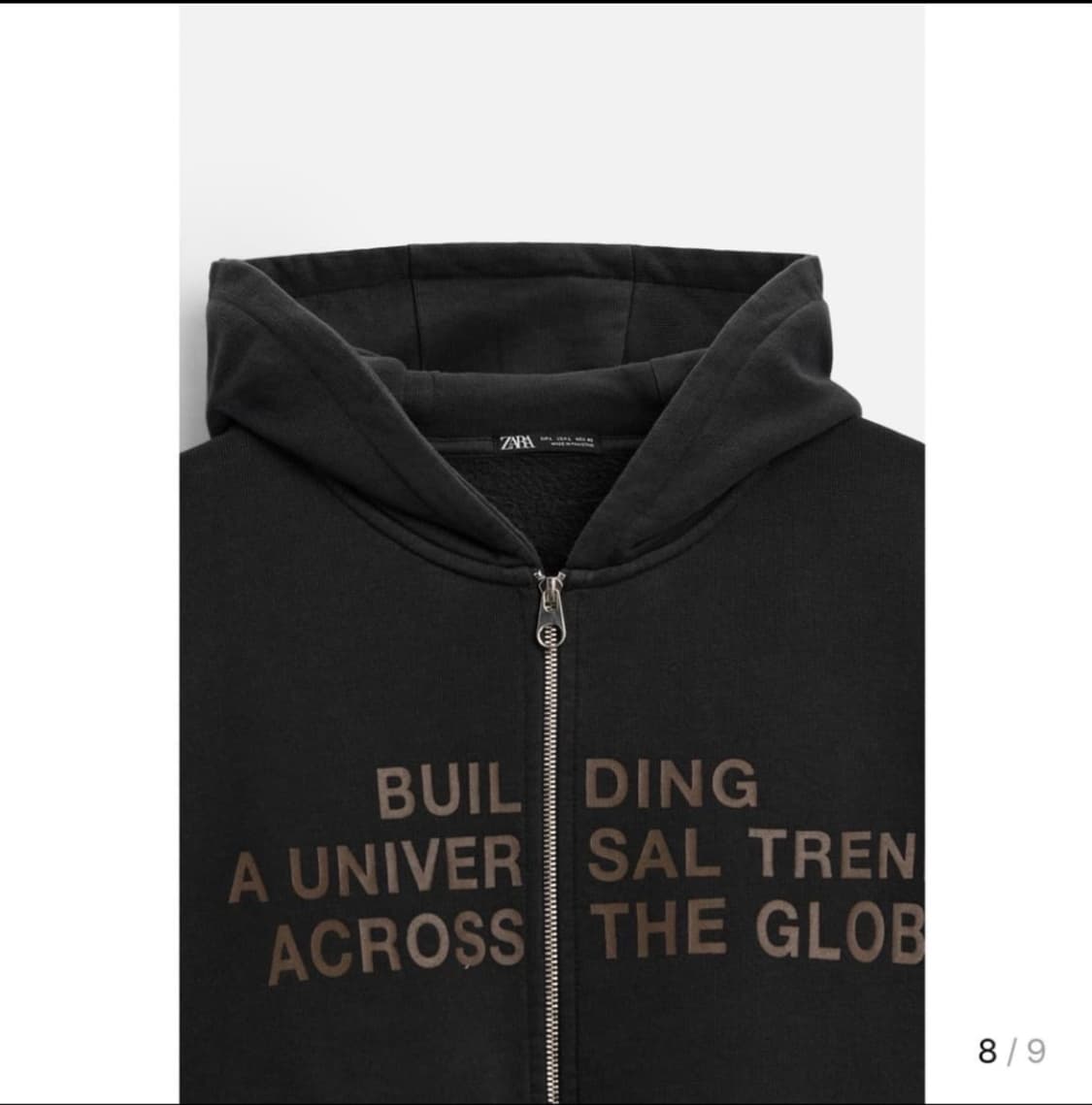 자라 후드집업 M 상품이미지4