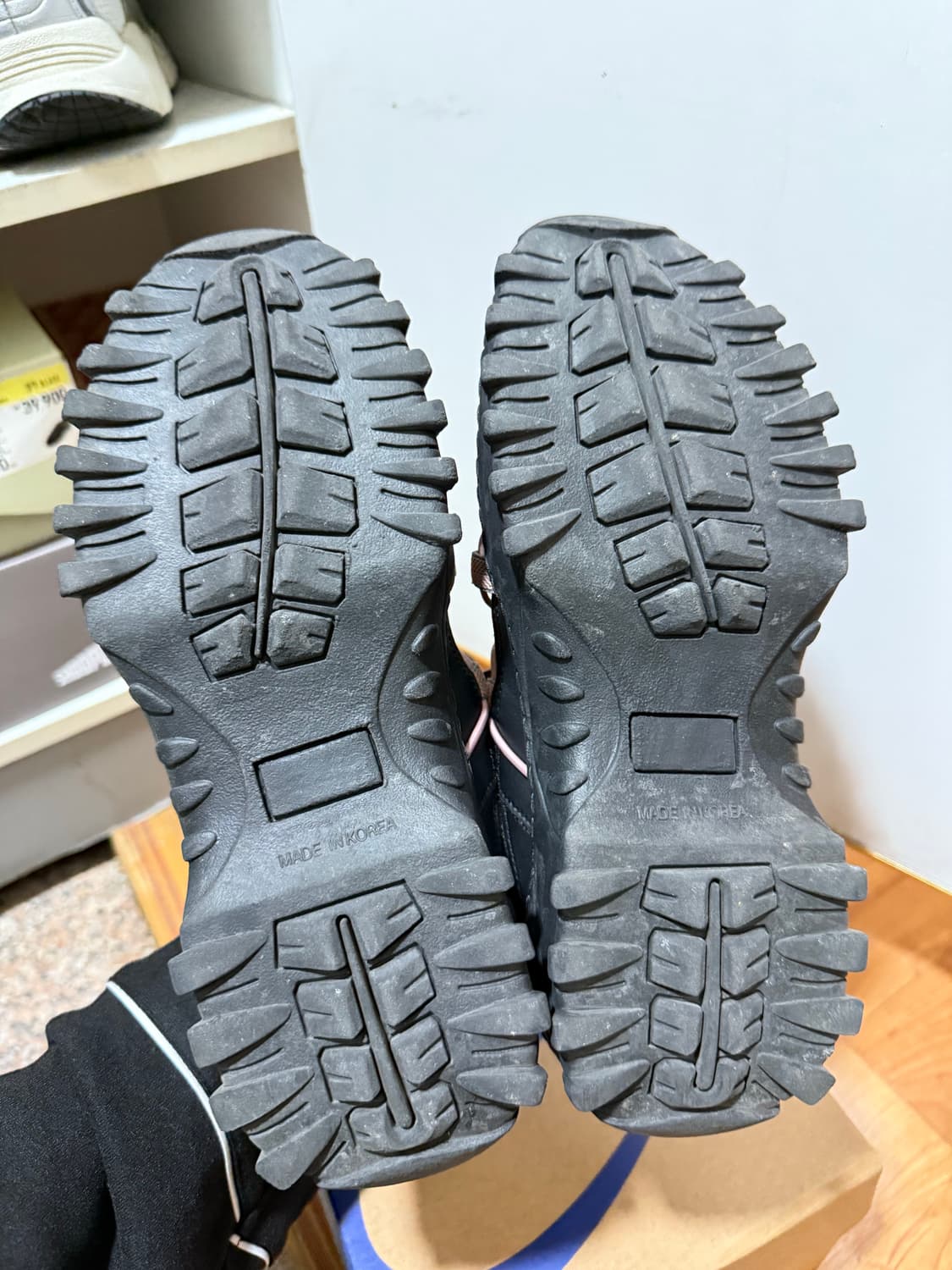 NEGATIVE THREE 메리제인 샌들 실버그레이 250 상품이미지4