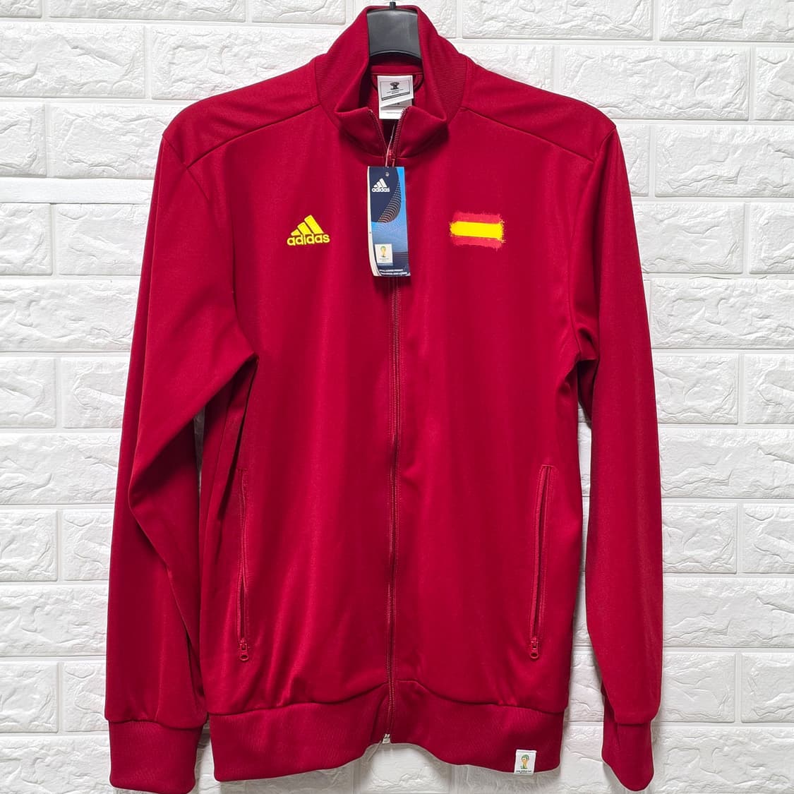 택포) 아디다스 2014월드컵 스페인 트랙탑져지 95 새상품 상품이미지1