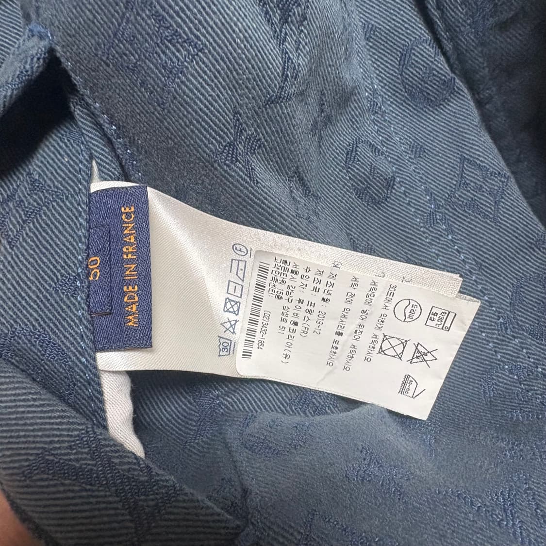 [50/백화점판/새상품급] 루이비통 모노그램 트러커 데님 자켓 상품이미지3