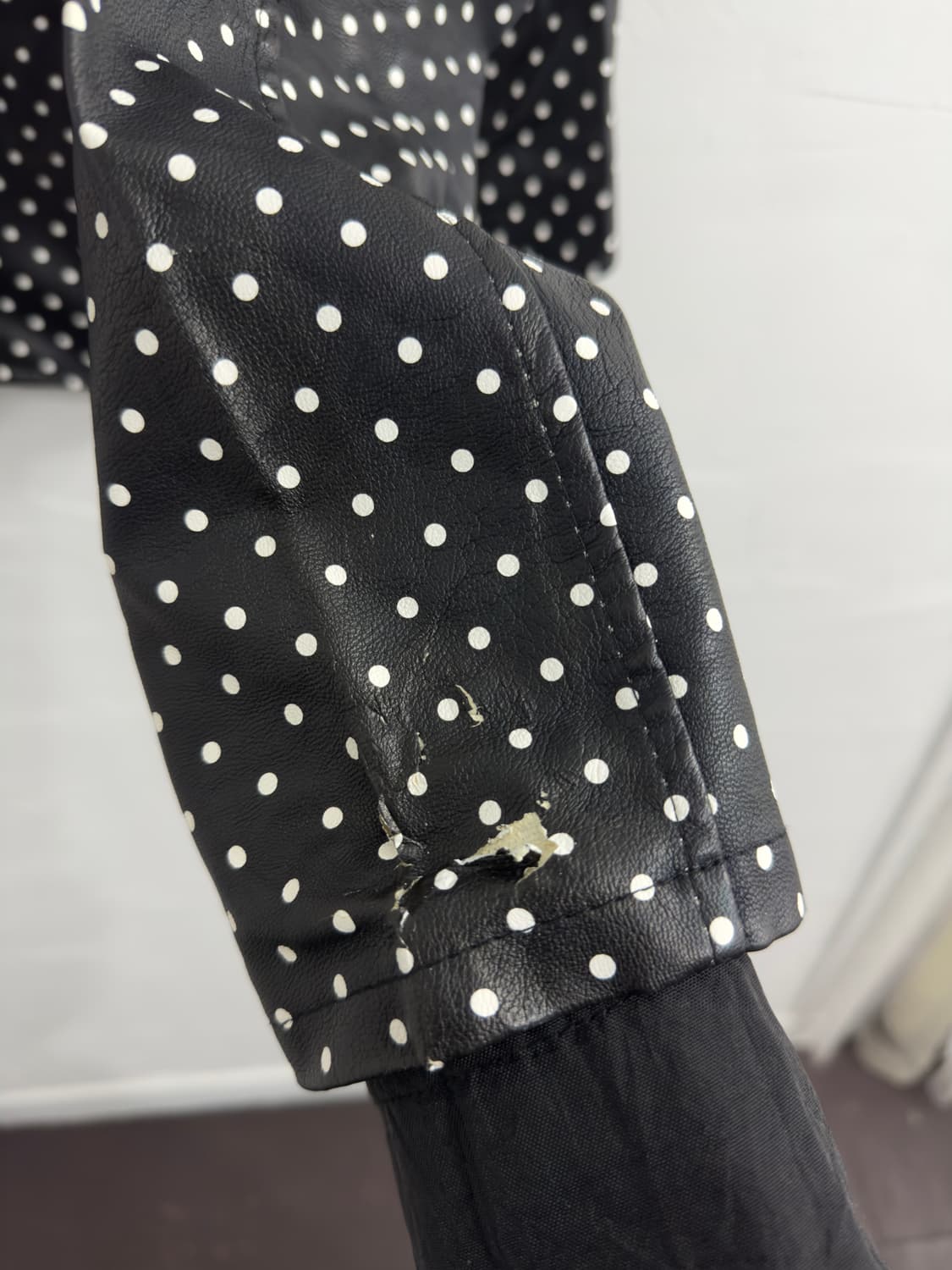 dot frill rider jacket 상품이미지5