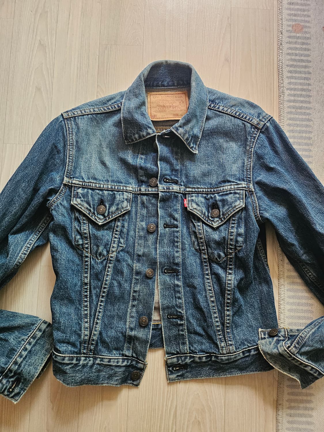 재패니즈 리바이스 71557 빅E 데님 여성자켓34 상품이미지1