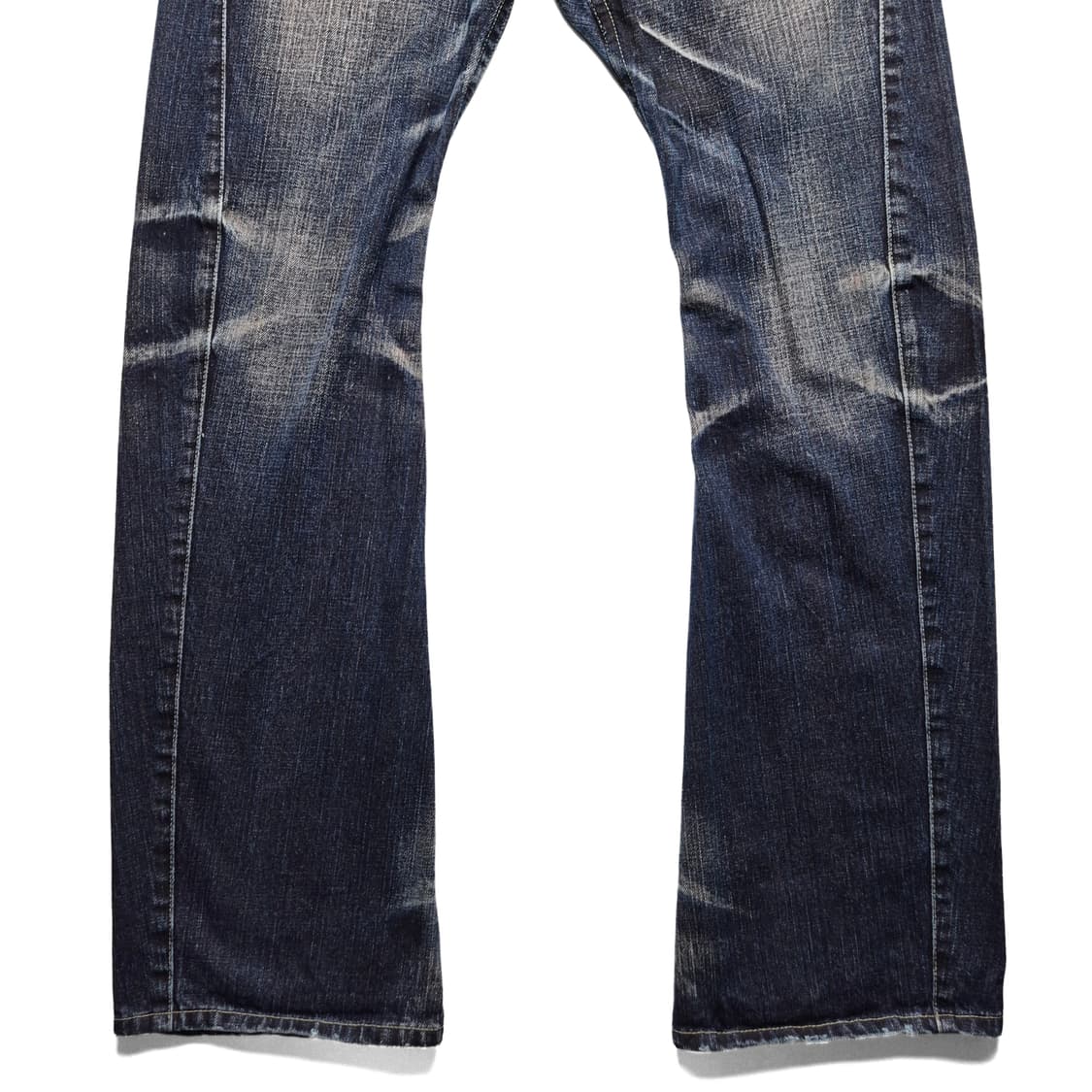 [32] JPN rattle trap 빈티지 세미부츠컷 데님팬츠 상품이미지3