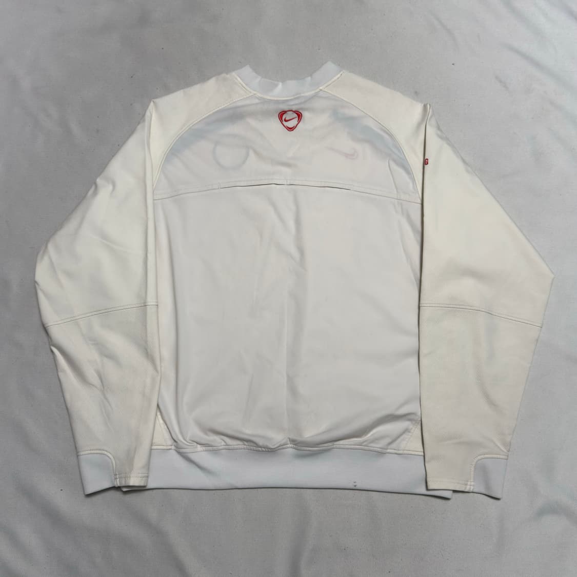 XL 나이키 파리 생제르맹 화이트 트레이닝 탑 상품이미지3