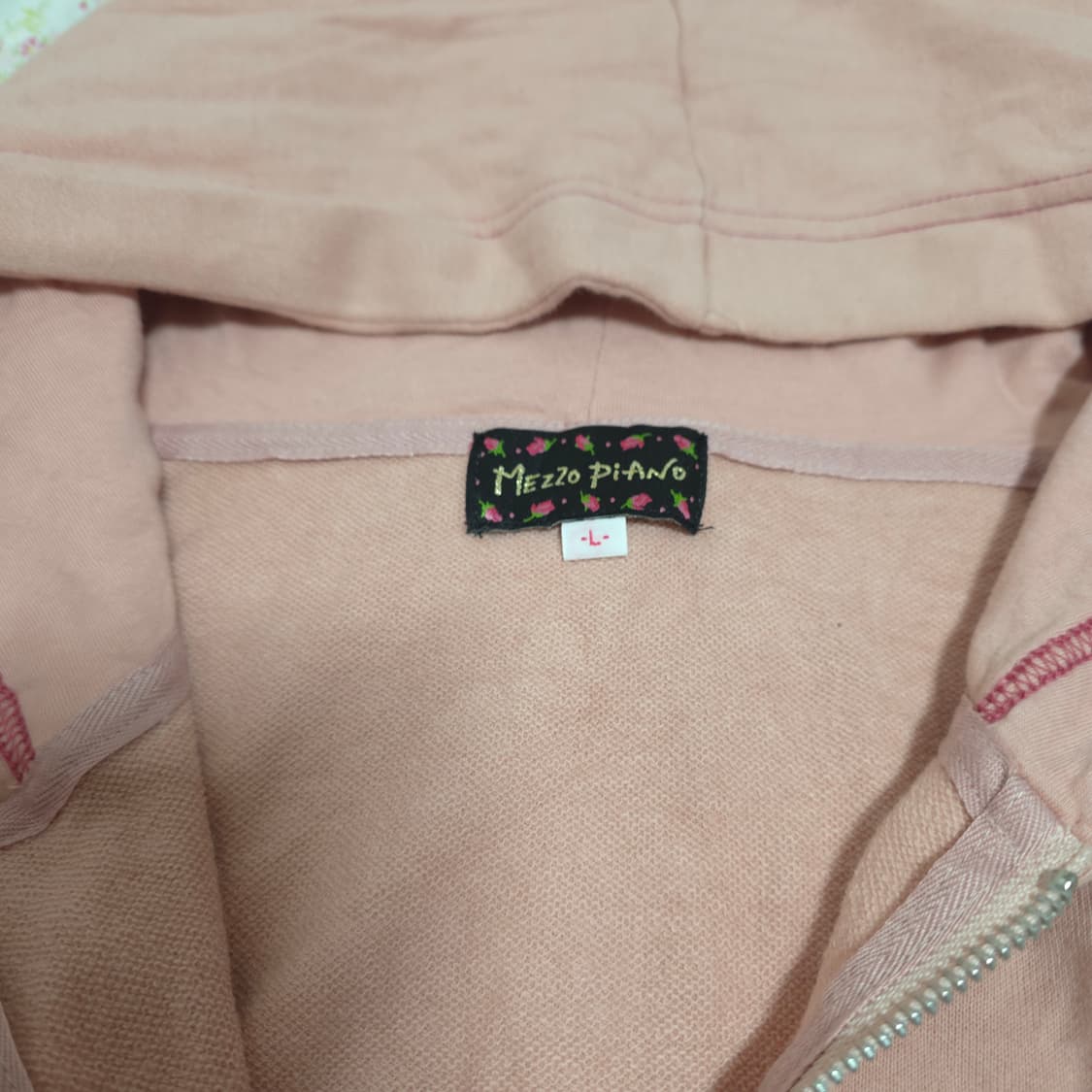 메조피아노 후드 프릴 원피스 집업 투웨이 갸루일브히메갸루 상품이미지3