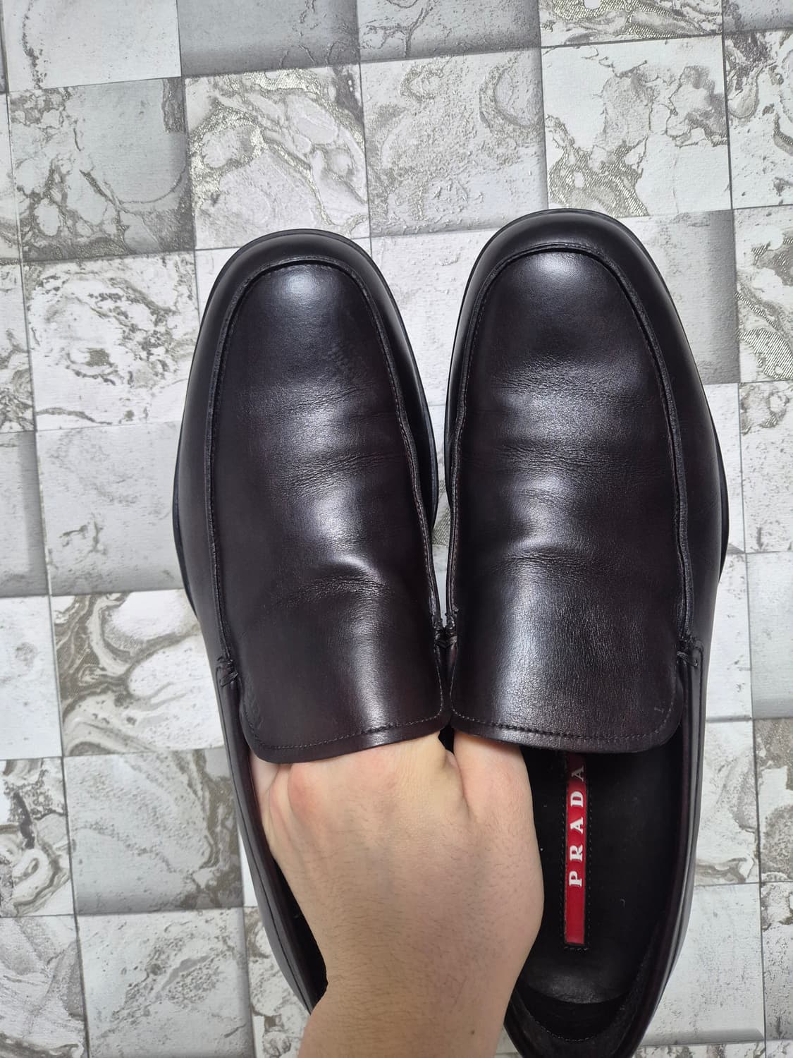 프라다 스포츠 로퍼 다크브라운 275 8.5 상품이미지2