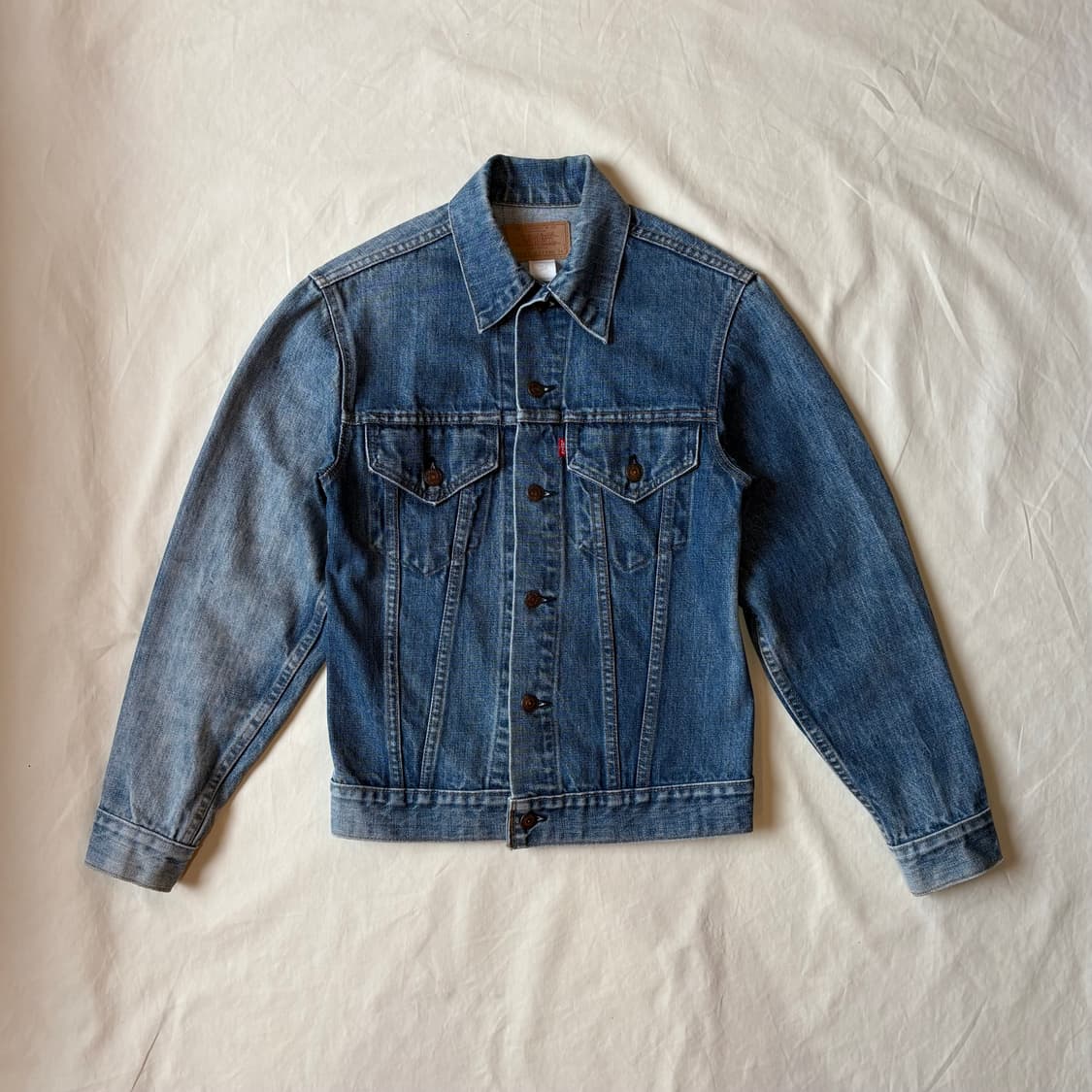 (34 /W 44반) 70s USA 3rd Levis Trucker JK 상품이미지1