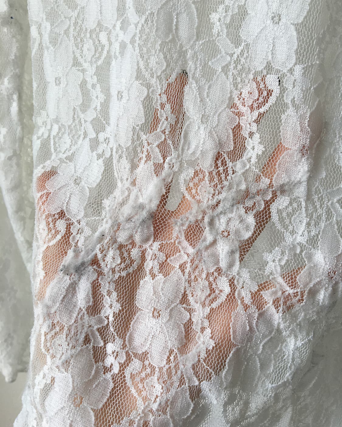 Lace high neck top 상품이미지3