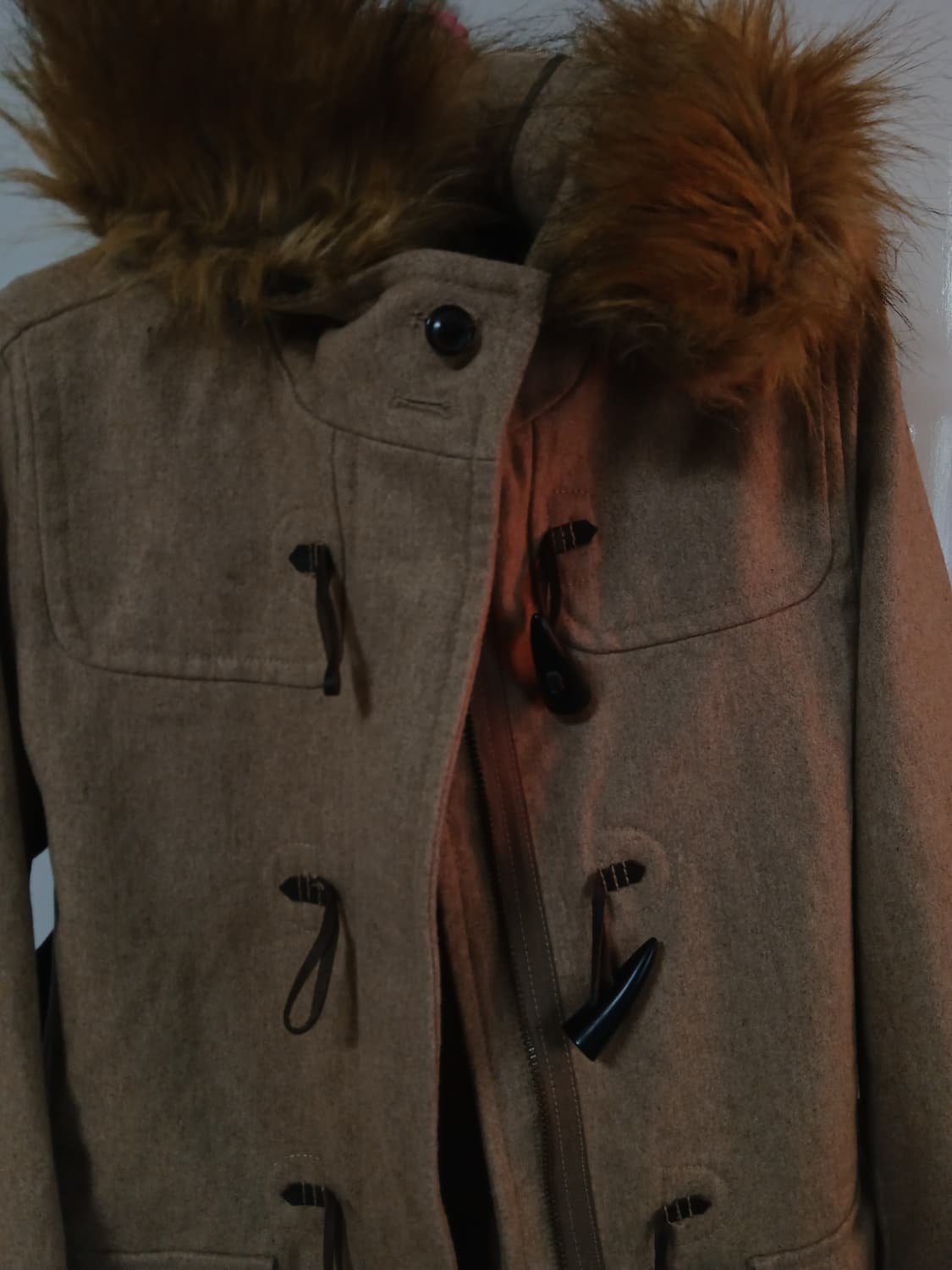 GAP 퍼 후드 코트 상품이미지2