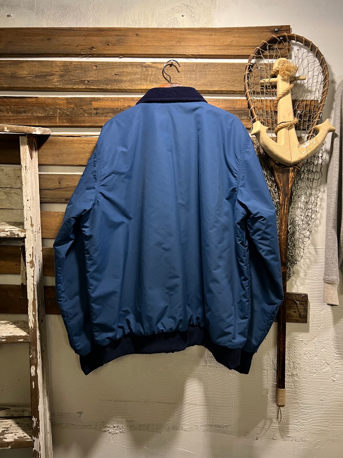 [XL]엘엘빈 USA 플리스 라이닝 네이비 웜업 자켓 상품이미지7