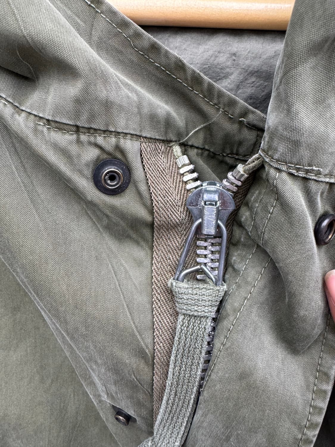 미군 오리지널 m51 피시테일 파카 2세대 포플린 m 배정남 개파카 상품이미지5