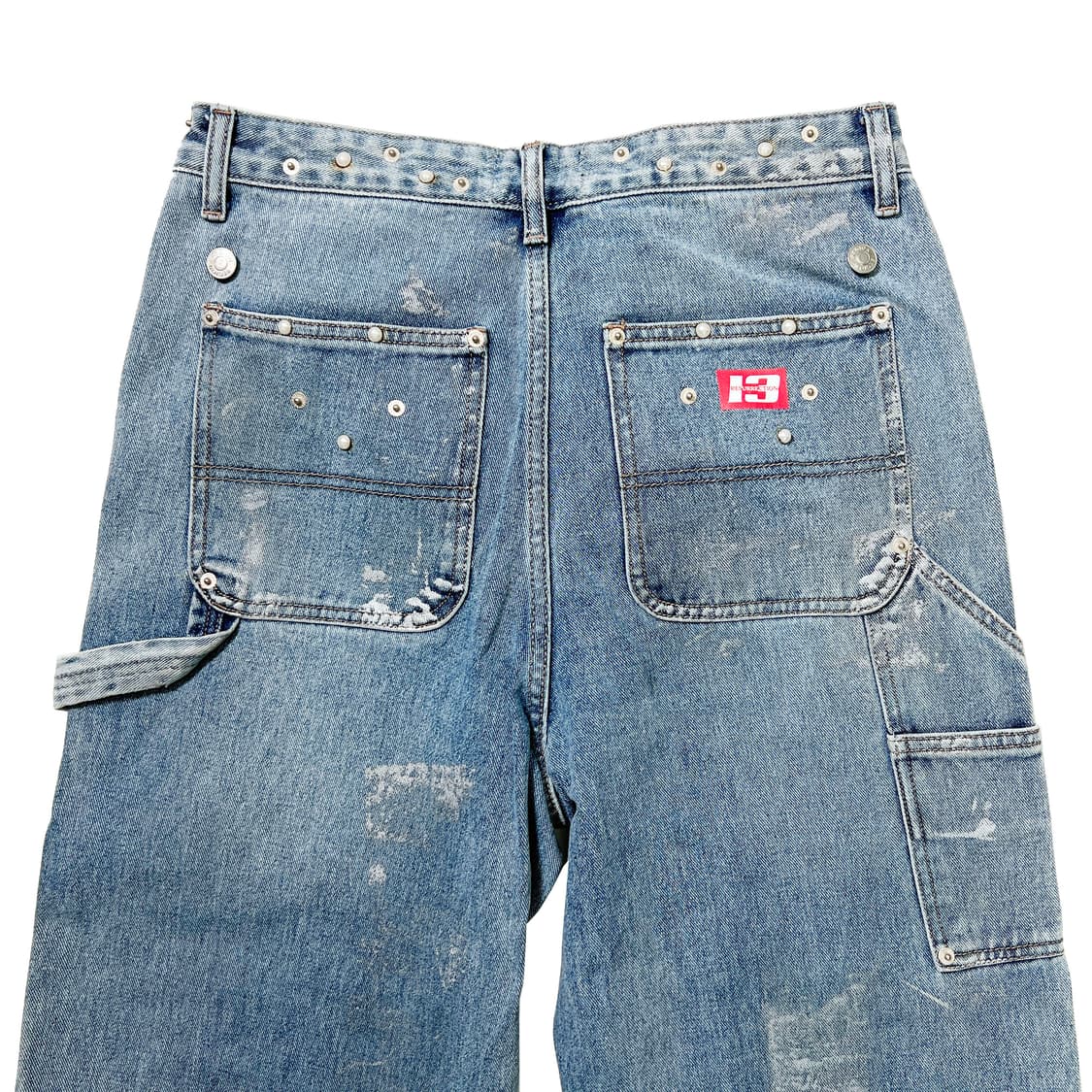 RESURRECITON 13 레저렉션13 더블니 데님팬츠 (M) 상품이미지7