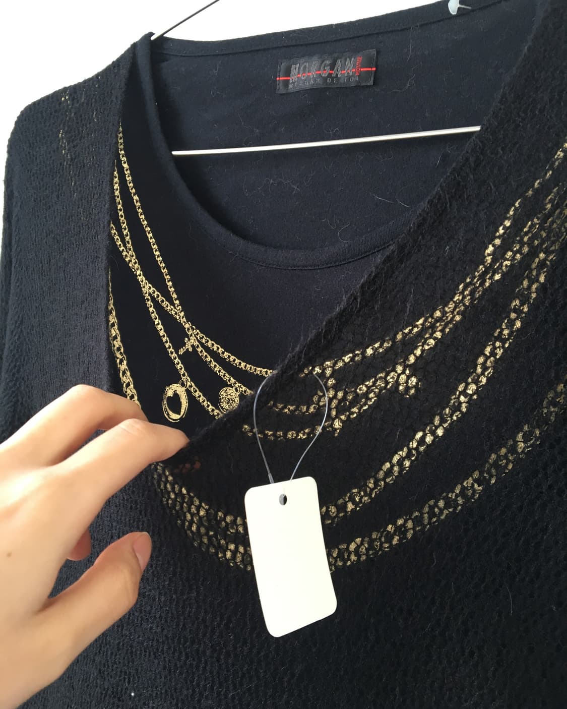 Morgan layered knit 상품이미지3