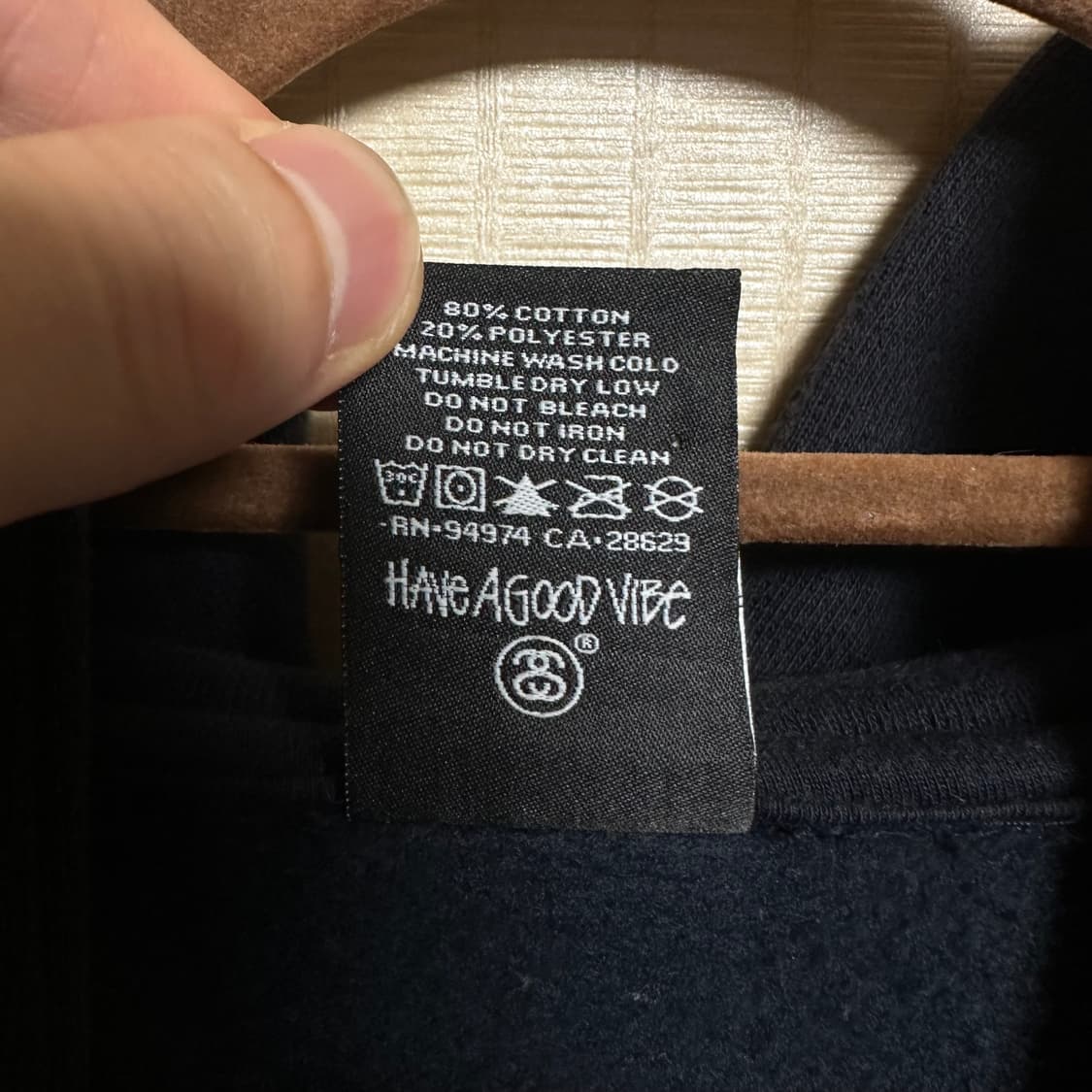 스투시 TRIBE 트라이브 후드집업 L사이즈 상품이미지10