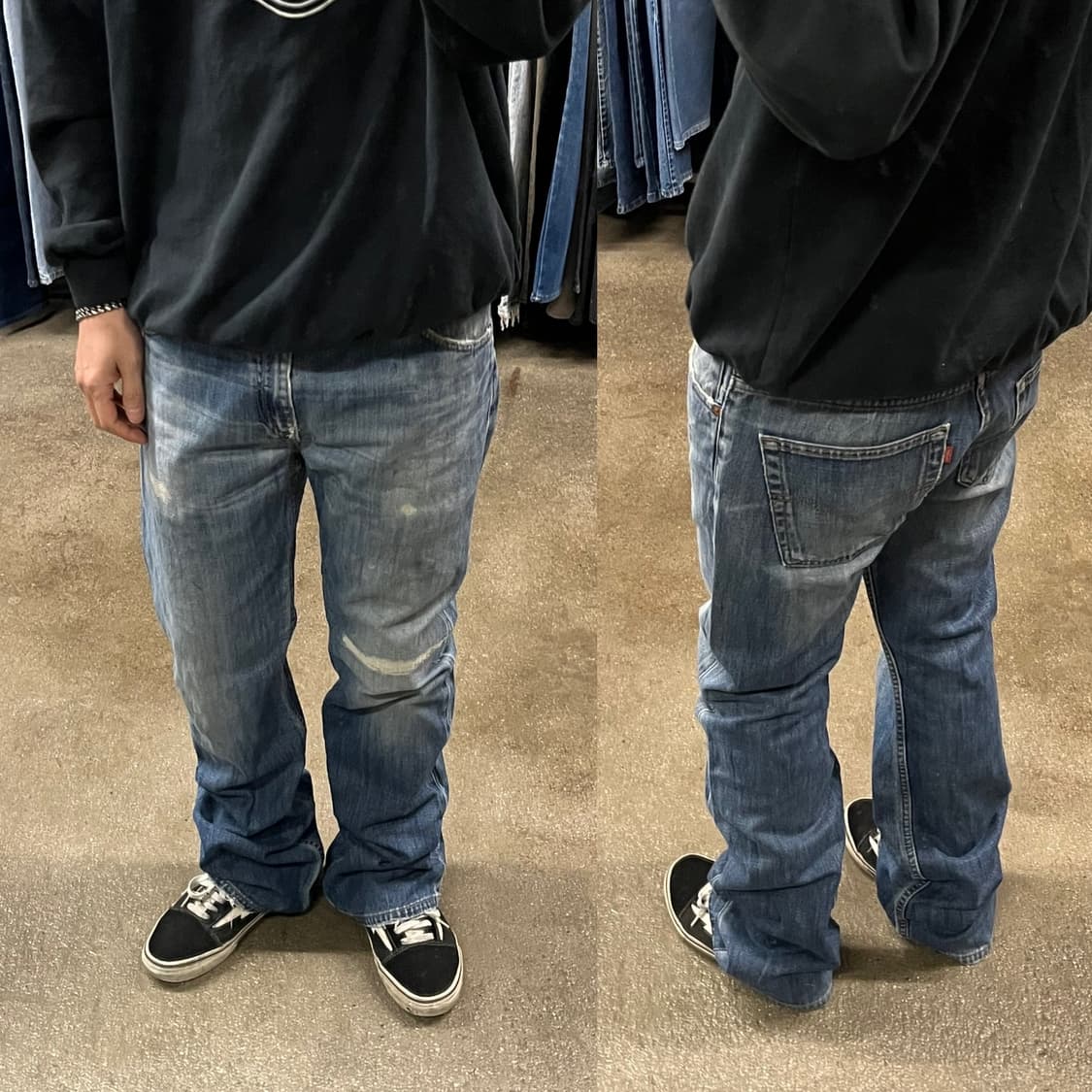 00s Levis507 리페어 슬림 부츠컷 (33“) 상품이미지6