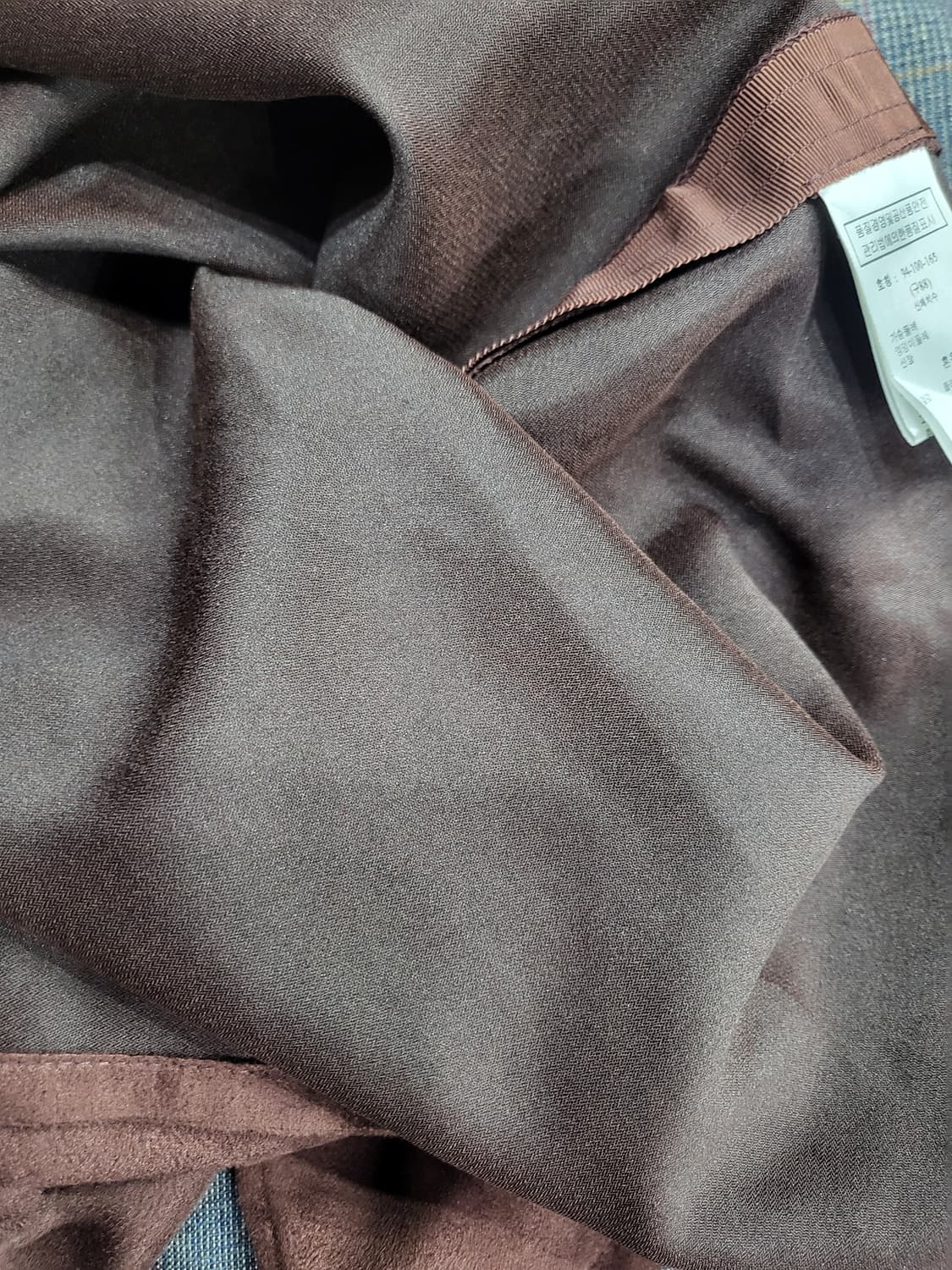 SJWANI(손정완)인조 스웨이드 블라우스 상품이미지6