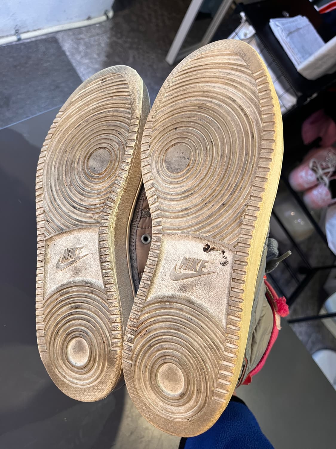 나이키 반달 하이 빈티지 네온 팩 그레이/핑크 (280mm) 상품이미지7