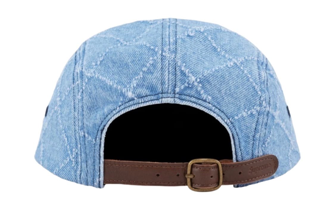 [OS] 슈프림 펀치드 데님 캠프캡 워시드 인디고 - 23FW 상품이미지2