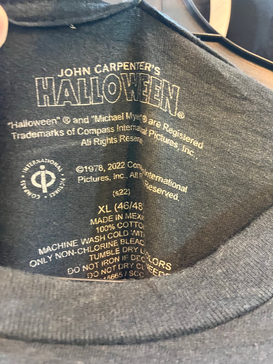 HALLOWEEN 티셔츠 XL 상품이미지2