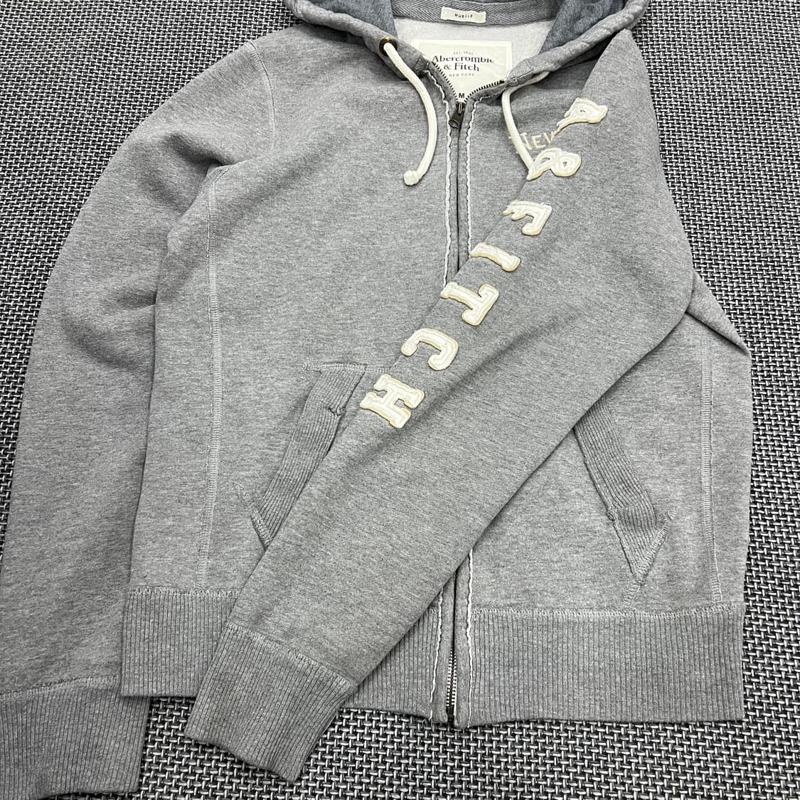 아베크롬비 그레이 후드집업 상품이미지4