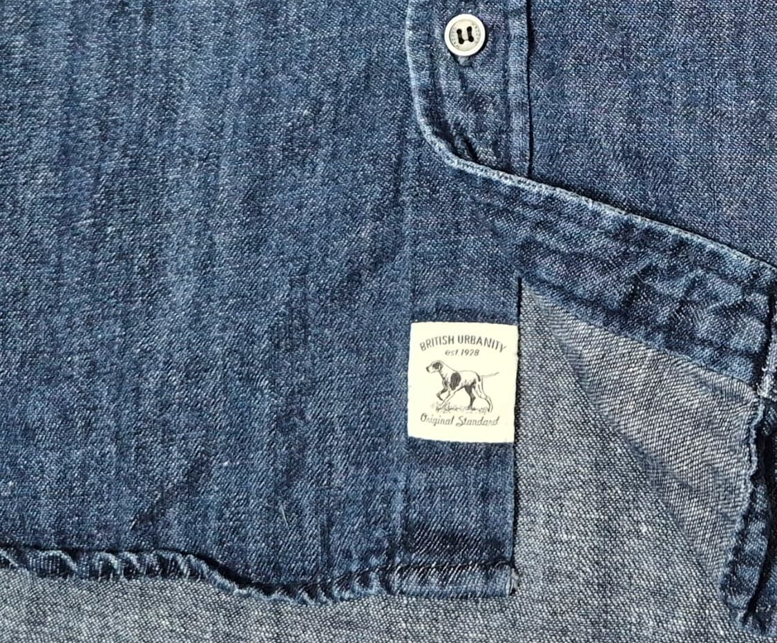 헤지스 남성 피즈자수 데님셔츠 105 상품이미지7