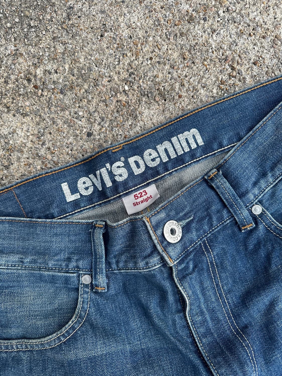 Levi’s 523 Straight Denim Pants w36 상품이미지4