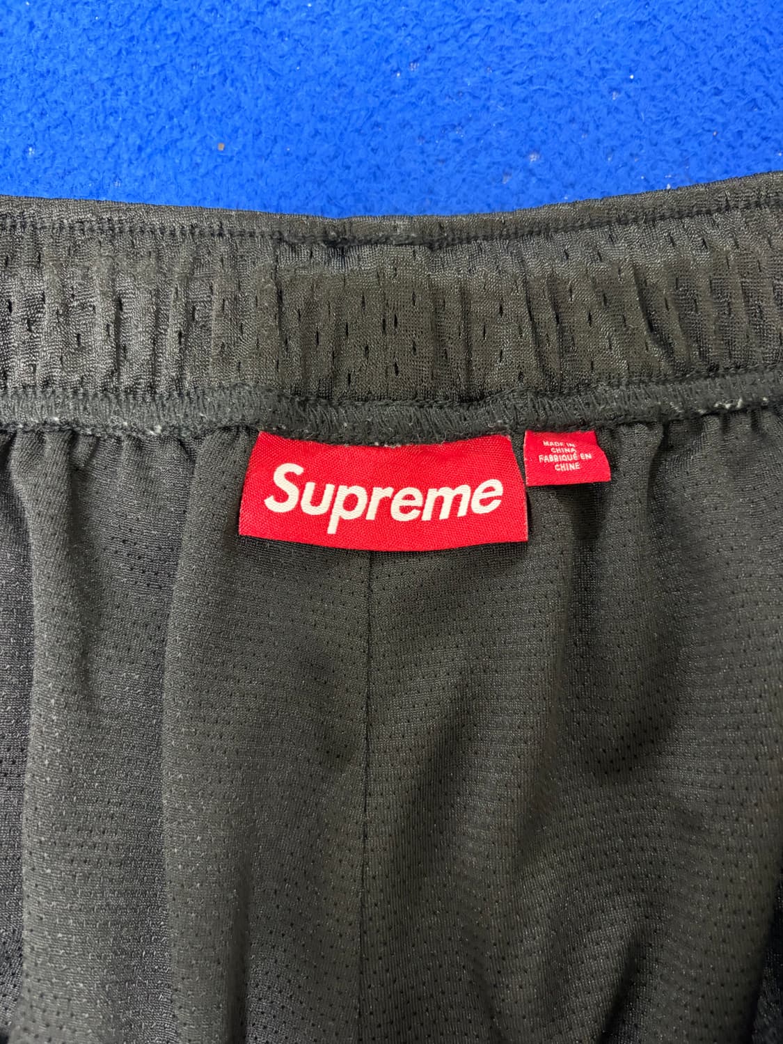 25SS 슈프림 스몰 박스 배기 메쉬 쇼츠 블랙 [XL] 상품이미지2