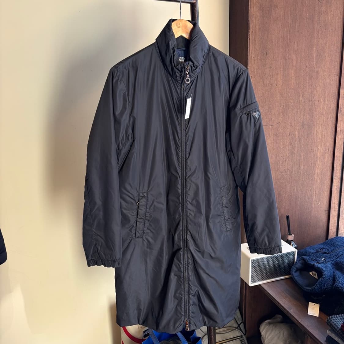 15452 - 프라다 나일론 다운 코트 자켓 상품이미지2