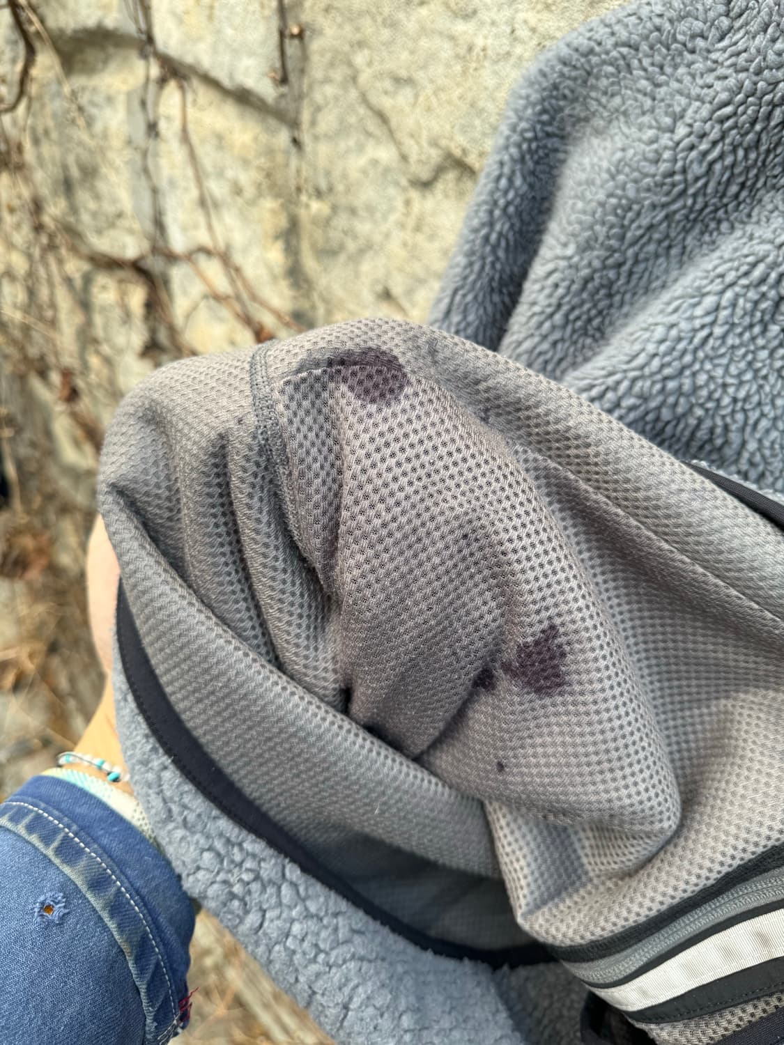 파타고니아 11년도 생산 레트로 x 딥파일 플리스 후리스 그레이 m 상품이미지8