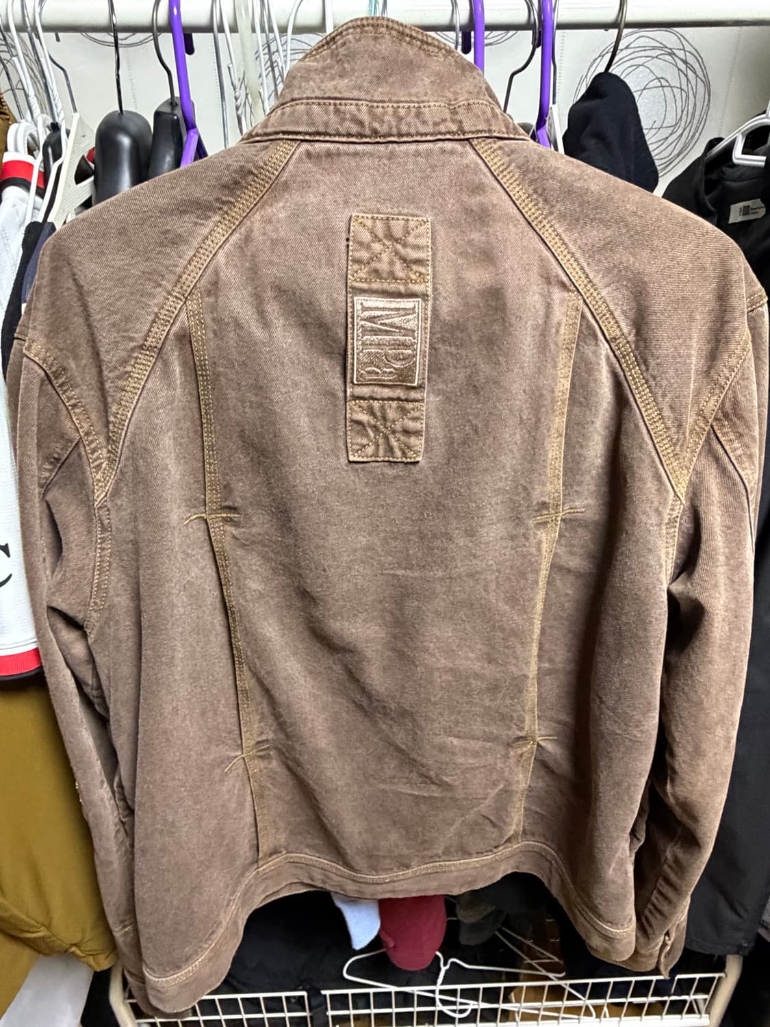 (L)3D Mods jacket(Brown) 상품이미지2