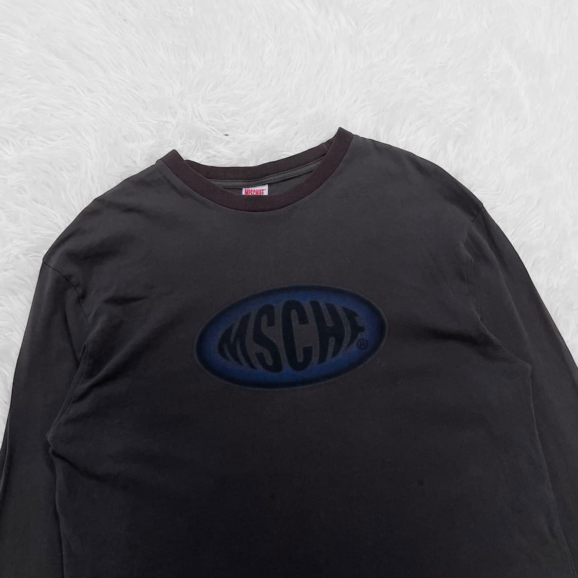 미스치프 프린팅 롱슬리브 다크 그레이 상품이미지3