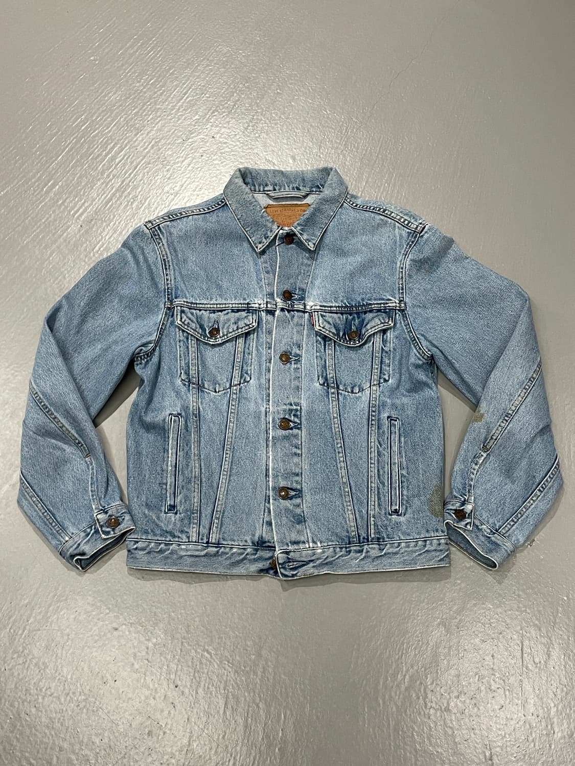 90s made in italy 리바이스 데님 자켓 상품이미지3