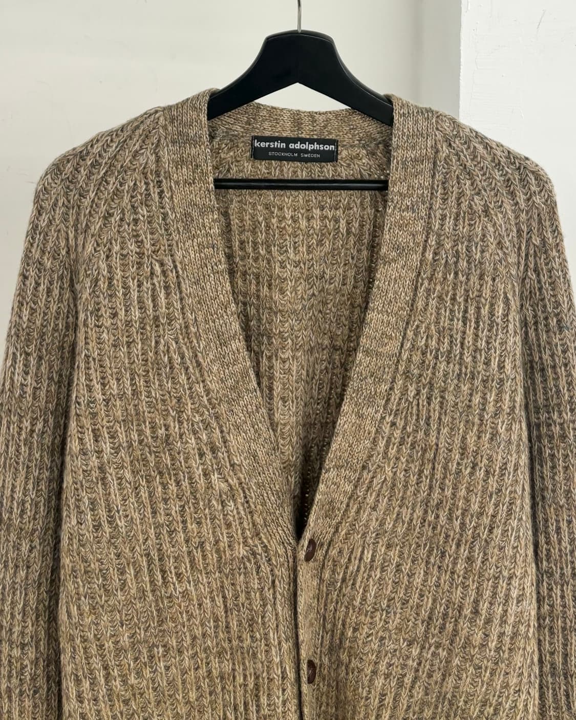 케르스틴 아돌프손 캐시미어 벌룬 가디건 상품이미지2