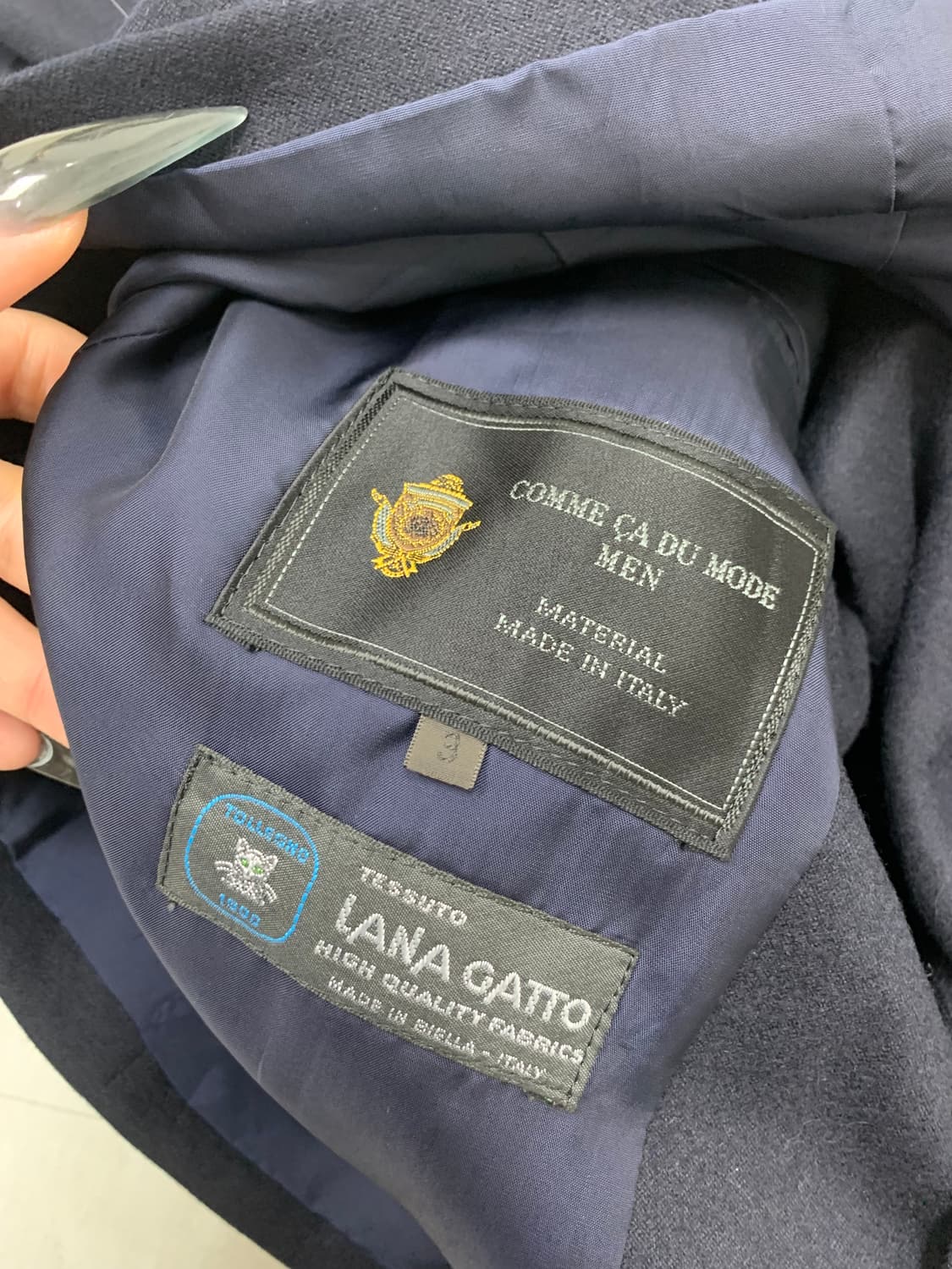 comme ca du mode 네이비 블레이저 #323 상품이미지4