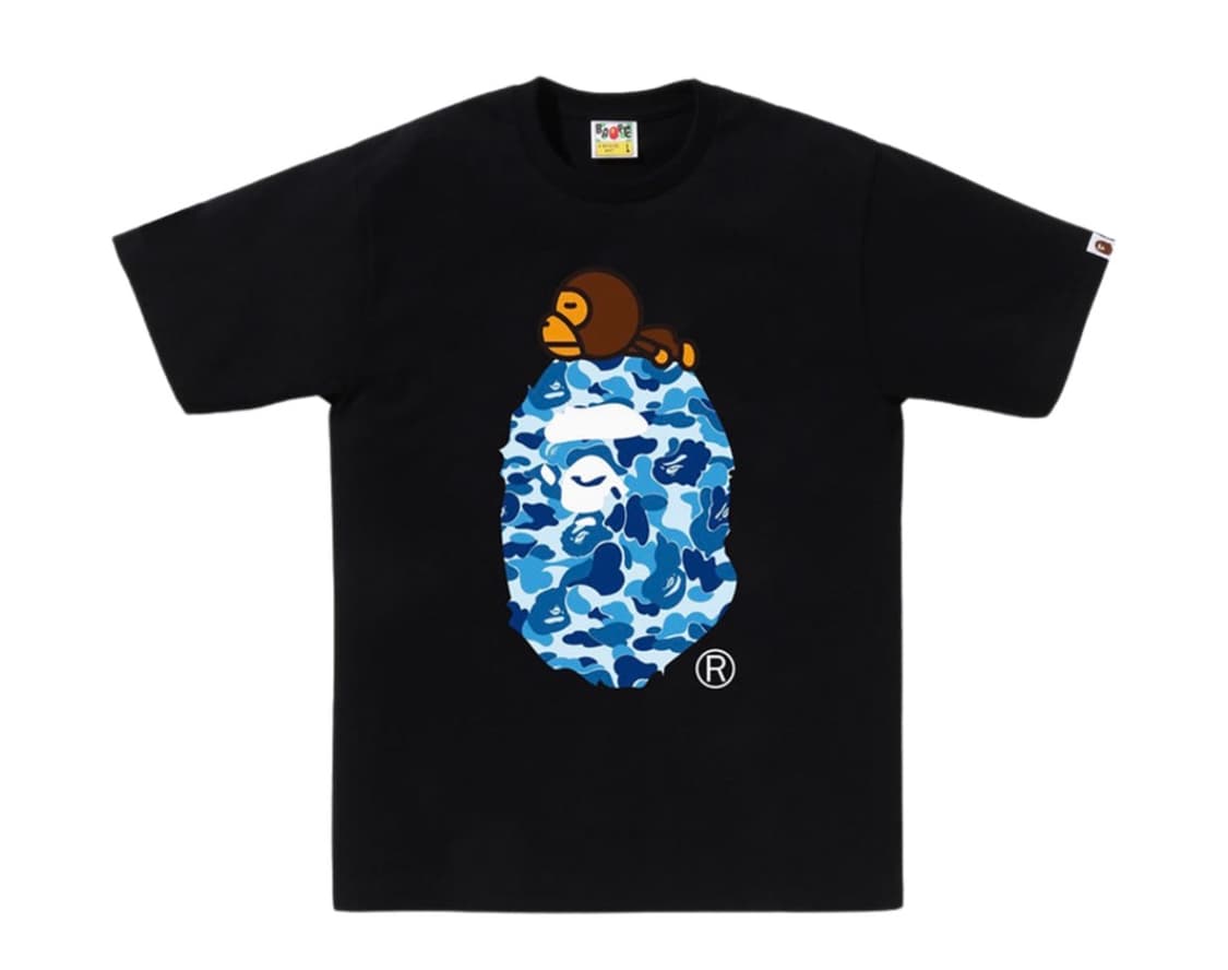 베이프 ABC 카모 마일로 빅 에이프 블랙 상품이미지1