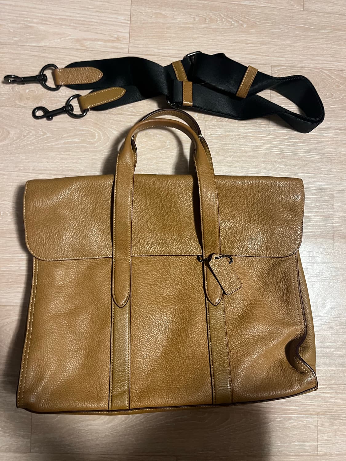 코치 가죽 토트백 브리프케이스 상품이미지1