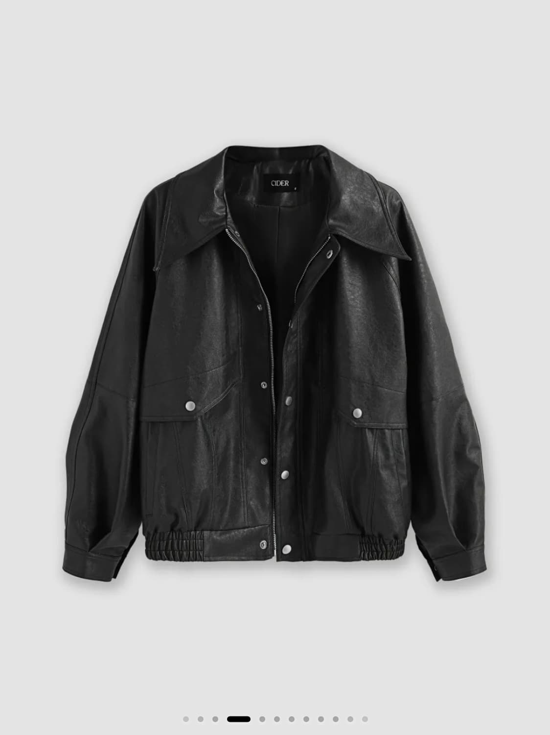 사이다 레더 자켓 상품이미지1